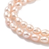 Natural Cultured Freshwater Pearl Beads Strands PEAR-P062-01G-4