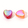 Eco-Friendly Transparent Acrylic Beads TACR-YW0001-07I-4