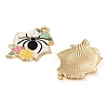 Halloween Theme Rack Plating Alloy Enamel Pendants X-FIND-Q099-02E-G-2