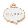 Alloy Enamel Charms ENAM-A008-02KCG-01-1