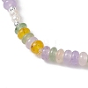 Cross 304 Stainless Steel Charm Bracelets BJEW-JB13112-01-3
