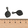304 Stainless Steel Pendants STAS-Q362-08A-B-3