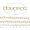304 Stainless Steel Heart Link Chains CHS-F025-02A-G-3