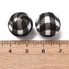 Food Grade Eco-Friendly Printed Silicone Beads SIL-A013-01A-18-3
