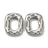 Non-Tarnish 304 Stainless Steel Linking Rings STAS-E191-09P-1