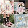 10Yards Polyester Lace Ribbon OCOR-TA0004-26A-8