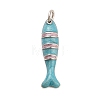 Brass Enamel Pendants KK-H527-05A-P01-1