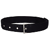 1Pc Black Cloth Waist Belly Belts AJEW-GF0014-51P-1