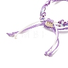 3Pcs 3 Style Waxed Polyester Braided Bracelets Sets BJEW-JB08115-03-6