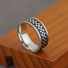 201 Stainless Steel Finger Rings for Men GF3329-3-1