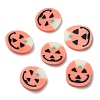 Halloween Theme Handmade Polymer Clay Cabochons CLAY-M005-22-2