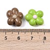 Opaque Acrylic Enamel Beads OACR-I029-01-3