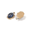 Natural Lapis Lazuli Oval Charms STAS-I325-144G-02-2