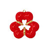 304 Stainless Steel Enamel Pendants STAS-OY014G-20G-02-1