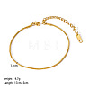 Stylish Titanium Steel Snake Chain Bracelets for Women XR9988-4-1