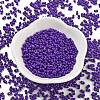 Baking Paint Glass Seed Beads SEED-A033-04O-2