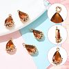 Transparent Glass Pendants GLAA-FZ0001-02H-3