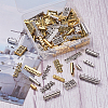 Brass Magnetic Slide Lock Clasps FIND-TA0001-10-5