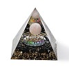 Orgonite Pyramid Resin Energy Generators AJEW-D056-01B-1