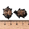 Handmade Gold Sand Lampwork Beads LAMP-K044-01C-3