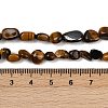 Natural Tiger Eye Beads Strands G-Q060-D08-5