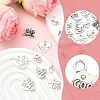 15Pcs 15 Styles Tibetan Style Alloy Pendants FIND-YW0011-88-2