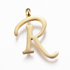 304 Stainless Steel Pendants STAS-F129-R-G-1