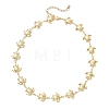 Ocean 304 Stainless Steel Turtle Link Chain Necklaces for Women NJEW-JN05928-2