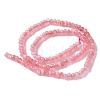 Dyed Natural Malaysia Jade Rondelle Beads Strands X-G-E316-2x4mm-66-4
