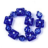 Handmade Lampwork Beads Strands LAMP-N028-06-2