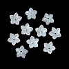 Dyed & Heated Glass Bead Caps GLAA-Z019-02I-1