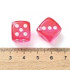 Spray Printed Transparent Acrylic Beads AC-CBA40CF-01-4
