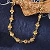 Ion Plating(IP) 304 Stainless Steel Link Chain Bracelets BJEW-P237-30G-5