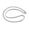 Men's 667 Stainless Steel Cuban Link Chain Necklaces NJEW-G340-13P-1-2