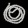 Imitate Austrian Crystal Frosted Glass Beads Strands GLAA-F029-TM4mm-B13-2