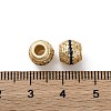 Brass Micro Pave Cubic Zirconia Beads KK-C071-07KCG-01-3