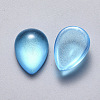 Transparent Spray Painted Glass Cabochons GLAA-S190-012C-A03-2