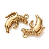 304 Stainless Steel Charms STAS-Z176-01G-04-2