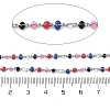 304 Stainless Steel Enamel Twisted Chains STAS-R100-40P-03-2