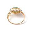 Natural Green Aventurine Finger Ring for Girl Women X1-RJEW-TA00012-1-6