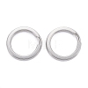 Tarnish Resistant 304 Stainless Steel Keychain Clasps KEYC-D049-05-2