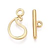 304 Stainless Steel Toggle Clasps STAS-Z153-03G-05-3