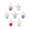 Angel and Heart Pendants PALLOY-JF03789-1