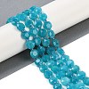 Natural Amazonite Dyed  Beads Strands G-C116-A23-01B-1