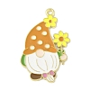 Bees Theme Alloy Enamel Pandants FIND-M083-06F-G-1