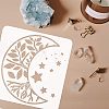 Plastic Drawing Painting Stencils Templates Sets DIY-WH0172-668-3