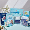 8 Bags 8 Style Christmas Wine Glass Decorations Paper Cup Cards DIY-SC0021-90-6