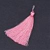 Nylon Tassel Big Pendants AJEW-P044-19-1