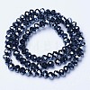 Electroplate Glass Beads Strands LS-EGLA-A044-P3mm-A18-2