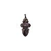 Retro Natural Rhodonite Pendants PW-WG7292F-14-1